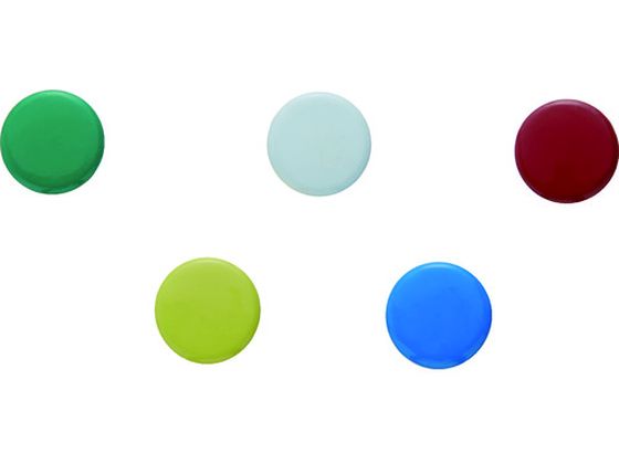 【マラソン限定★2000円クーポン＆ポイント2倍】【お取り寄せ】TRUSCO 強力マグネット 18mm 10個入 黄 SCM18-Y-10P カラーマグネット マグネット 掲示物留め 吊下げ POP 掲示