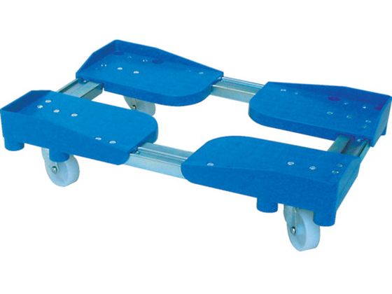 送料無料 【お取り寄せ】ルート コンテナ台車 ルートボーイ302PP型 樹脂 最大430×830 コンテナ台車 はしご 作業