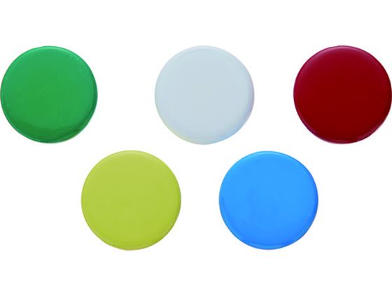 【マラソン限定★2000円クーポン＆ポイント2倍】【お取り寄せ】TRUSCO 強力マグネット 30mm 10個入 白 SCM30-W-10P カラーマグネット マグネット 掲示物留め 吊下げ POP 掲示