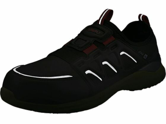 【レビュー投稿で100円OFFクーポン】【お取り寄せ】シモン 軽量耐滑プロスニーカー KL517 黒／イエロー 26.5cm 安全靴 作業靴 スニーカータイプ 安全保護具 作業