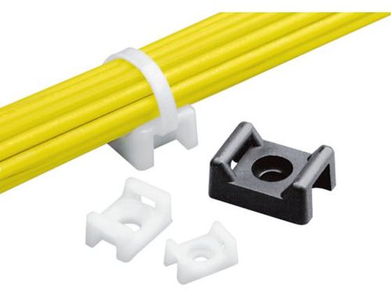 【ポイント10％バック★30日9:59迄】【お取り寄せ】パンドウイット タイマウント 難燃性白 (1 ...