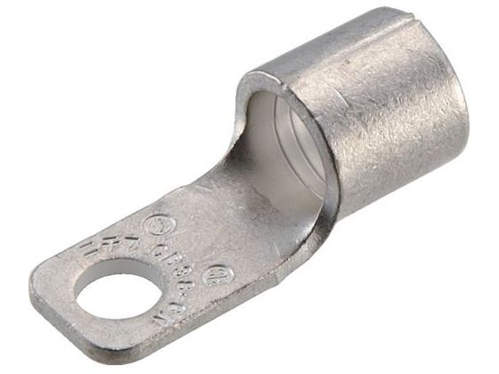 【マラソン限定★2,000円クーポン＆ポイント2倍】【お取り寄せ】TRUSCO 裸圧着端子CB型φ6.4長さ36.8 (3個入) T-CB38-6S 圧着端子 スプライス端子 コネクタ 電子部品 電源