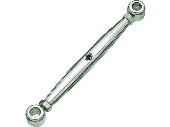 【レビュー投稿で100円OFFクーポン】【お取り寄せ】水本 ステンレス パイプターンバックルA&A 捻子径2分 B-1535 ターンバックル シャックル 物流 作業