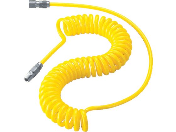 【レビュー投稿で100円OFFクーポン】【お取り寄せ】TRUSCO スパイラルエアホース 5×8mm 8m SAH-810 コイルホース 流体継手 チューブ 生産加工用品 作業用品 工具