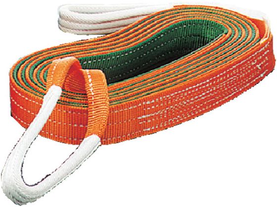 乐天商城 - 【レビュー投稿で100円OFFクーポン】【お取り寄せ】TRUSCO ベルトスリング JIS3等級 両端アイ形 75mm×2.5m ワイヤー スリング 吊具 バランサー 物流 作業