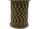 【お取り寄せ】ユタカメイク 強力カラーコード 4mm×100m(黄/黒) PSCC-413