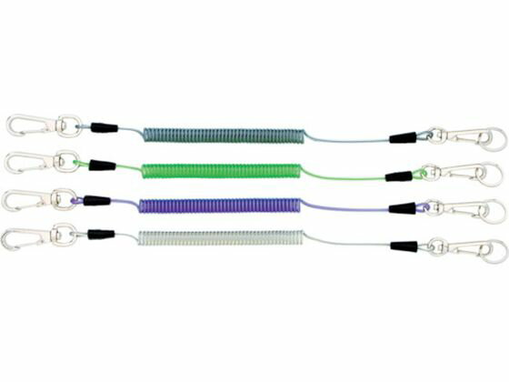 【レビュー投稿で100円OFFクーポン】【お取り寄せ】OH 落下防止用セーフティコードステンレスワイヤー入 WLL1Kg バイオレット 墜落制止用器具 安全保護具 作業