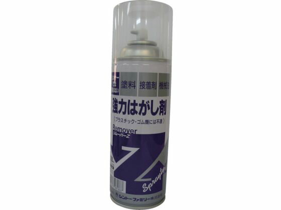 【お取り寄せ】シントー 強力はがし剤スプレーリムーバーZ 420ML 9886-0.42 塗料 塗装 養生 内装 土木 建築資材