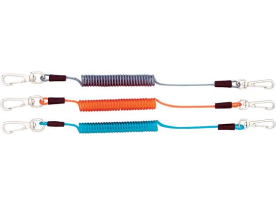 【マラソン限定★2,000円クーポン＆12日9:59迄ポイント2倍】 【お取り寄せ】OH 落下防止用セーフティコードステンレスワイヤー入 WLL2Kg ブラック 墜落制止用器具 安全保護具 作業