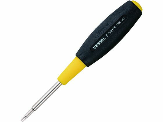 乐天商城 - 【レビュー投稿で100円OFFクーポン】【お取り寄せ】ベッセル クッショングリップトルクスドライバー B-640T× T9H×40 B-640TX T9H-40 グリップドライバー ドライバー 六角棒レンチ 作業用品 工具