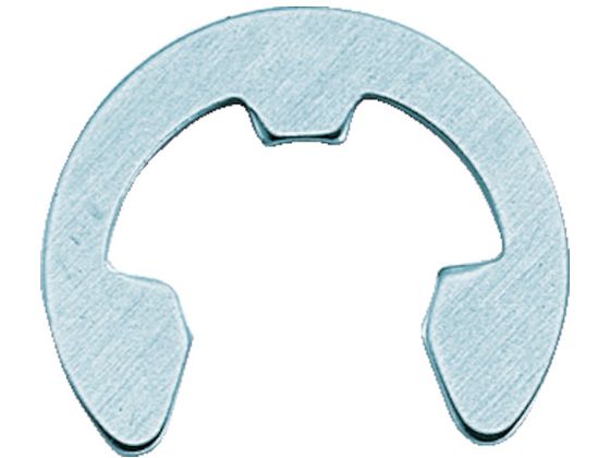 【店内全品ポイント2倍★28日9:59迄】【お取り寄せ】TRUSCO Eリング 三価クロメート サイズE-10.0 40個入 B34-0010 プラグ 止め輪 ピン 素材 ねじ ボルト 釘 作業 工具