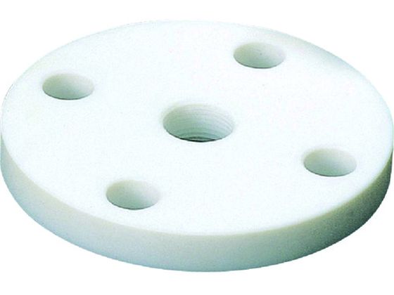 【レビュー投稿で100円OFFクーポン】【お取り寄せ】フロンケミカル フッ素樹脂(PTFE)フランジ 15A×5K×RC1／4 NR1405-007 真空ポンプ関連商品 吸気管 排気管等 ポンプ 加圧 減圧装置類 実験室用備品