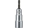 【お取り寄せ】タジマ 耐久ソケット シングル 21mm 6角 TSK-T21-6K ソケットビット ドライバービット 作業用品 工具