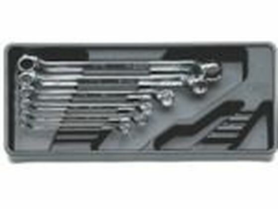 【ブラックフライデー限定★27日9:59迄店内ポイント2倍】【お取り寄せ】KTC めがねレンチセット[6本組] TM506 めがねレンチ レンチ スパナ プーラー 作業用品 工具