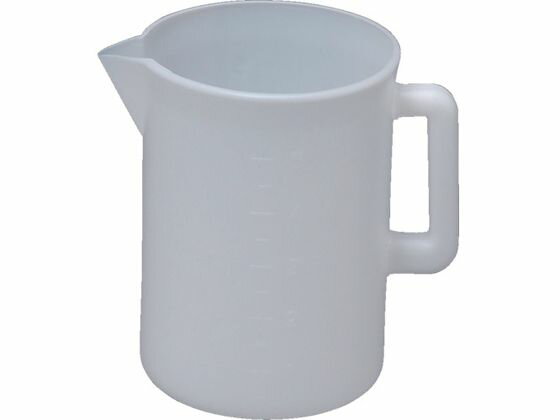 【ブラックフライデー限定★27日9:59迄店内ポイント2倍】【お取り寄せ】瑞穂 ポリ手付ビーカー 5L 0517 ..