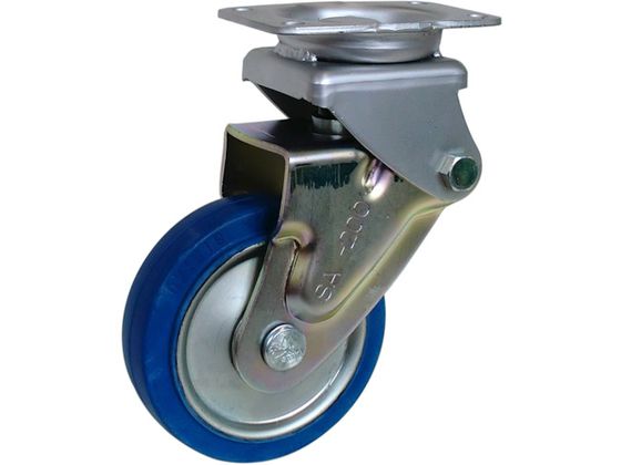 【楽天スーパーSALE限定★ポイント2倍＆2,000円クーポン】【お取り寄せ】シシク 緩衝キャスター 固定 スーパーソリッド車輪 150径 SAK-HO-150SST キャスター 筐体 機構部材 金物