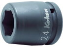 【お取り寄せ】コーケン インパクトソケット 対辺30 差込角19.0 全長53 16400M-30 ソケット ソケットレンチ 作業用品 工具