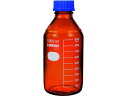 送料無料 【お取り寄せ】HARIO 耐熱ねじ口瓶(茶) 1000ml NBB-1L-SCI スクリュー管瓶 ガラス容器 計量器 研究用(4)