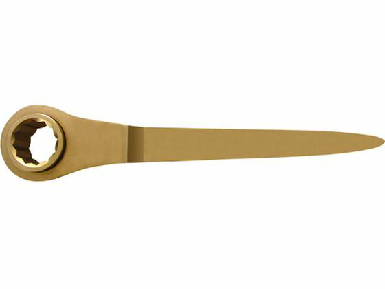 【レビュー投稿で100円OFFクーポン】【お取り寄せ】Ampcoスイス 防爆シノ付きラチェットレンチ 24mm CR0024B レンチ スパナ 防爆 絶縁工具 作業用品 工具