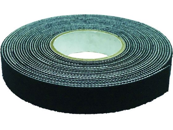 【お取り寄せ】ユタカメイク マジックテープ 超薄型マジックバンド 10mm×3m ブラック 結束用面