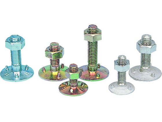 【レビュー投稿で100円OFFクーポン】【お取り寄せ】HHH 三ツ爪バケットボールトナット M10×40 (100組入..