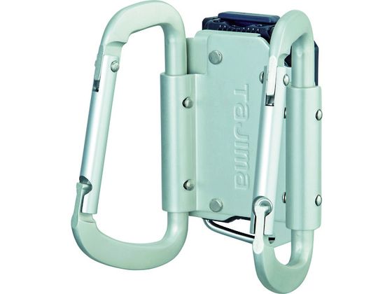 【楽天スーパーSALE限定★最大20%OFF＆2,000円クーポン】【お取り寄せ】タジマ 着脱式工具ホルダーアルミ カラビナダブル 小 SFKHA-CSW 腰袋 工具差し 携帯ケース 安全保護具 作業