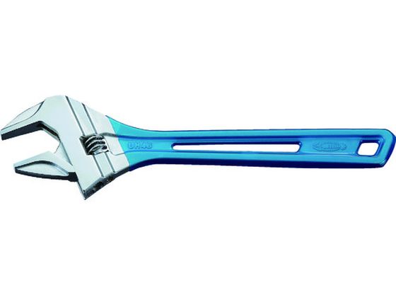 【レビュー投稿で100円OFFクーポン】【お取り寄せ】エビ ハイブリッドモンキーレンチ スケルトン ブルー 300mm UM46B レンチ スパナ プーラー 作業用品 工具