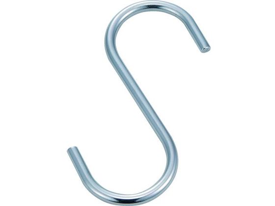 【レビュー投稿で100円OFFクーポン】【お取り寄せ】TRUSCO Sフック ステンレス製 50mm 2個入 TSAD-5-50 Sカン S字フック ネット用フック ピン フック 掲示物留め 吊下げ POP 掲示