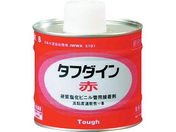 【マラソン限定★ポイント2倍】【お取り寄せ】クボタケミックス 塩ビ用接着剤 タフダイン赤 500G AKA500G 配管関係 接着剤 補修材 潤滑 接着 補修 溶接