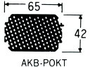 【ポイント2倍★19日20:00~26日1:59迄】【お取り寄せ】タジマ アラカンポケット替刃 平刃 AKB-POKT ヤスリ 研削研磨用品 作業用品 工具