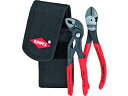 【マラソン限定★2000円クーポン&ポイント2倍】【お取り寄せ】KNIPEX 002072V02 ミニコブラ + ニッパーセット 002072V02 スパナ プ...
