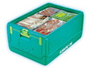 【レビュー投稿で100円OFFクーポン】【お取り寄せ】ヒシ ASKOC-30本体・蓋セット 緑 ASKOC-30-SET 食品用コンテナ 保管 作業