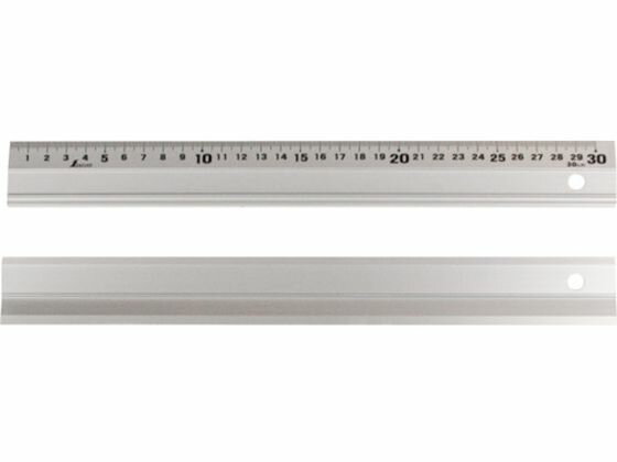 【マラソン限定★ポイント2倍】【お取り寄せ】シンワ アル助30cmスベリ止無 65501 直尺 曲尺 差し金 測定 作業