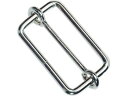 【マラソン限定★2000円クーポン&ポイント2倍】【お取り寄せ】TRUSCO PPベルト専用金具30mm用 スライドアジャスター TSAJ-30 ワイヤー スリ...