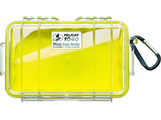 【レビュー投稿で100円OFFクーポン】【お取り寄せ】PELICAN 1040 黄 190×128×54 1040Y 整理 保管 作業