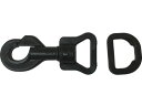 【レビュー投稿で100円OFFクーポン】【お取り寄せ】ユタカメイク 金具 ナスカン.FDカンセット A20×B76×C20 ブラック JC-02 ベルト荷締機 ...