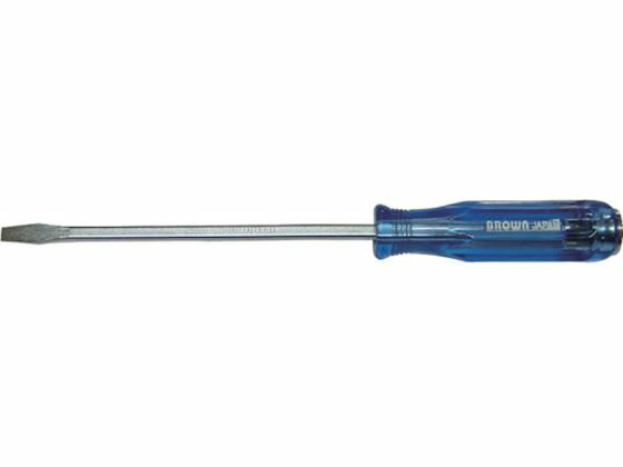 【マラソン限定★2,000円クーポン＆26日9:59迄ポイント2倍】 【お取り寄せ】BROWN 角軸貫通強力ドライバー D-117-6-150 グリップドライバー 六角棒レンチ 作業 工具