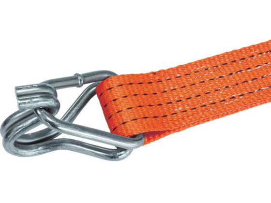 【商品説明】●トラック輸送時の荷崩れ防止。パレット積載時の安全な輸送または集積の安全確保に。木工製品・家具・引越荷物などの傷を嫌う製品の輸送に。鋼管やビニールパイプ等の結束に。●ラチェット（歯車）式の強力タイプのベルト荷締機です。●ポリエステル素材のベルトは、引張強度・耐久性・防腐性に優れ、長く安心してご使用いただけます。【仕様】●型番：GV50-800HK●最大使用荷重（t）：0．80　●色：オレンジ　●ベルト長さ（m）巻取側：5．0　●ベルト長さ（m）固定側：1．00　●ベルト寸法（mm）幅×厚さ：50×2．5●プロテクター付（着脱式）　●フック＆キーパータイプ●ベルト：ポリエステル　●ラチェットバックル：スチール　●プロテクター：ポリプロピレン（PP）【備考】※メーカーの都合により、パッケージ・仕様等は予告なく変更になる場合がございます。【検索用キーワード】TRUSCOベルト荷締機50mm幅800kgフック＆キーパータイプ　トラスコベルトニシメキ50mmハバ800kgフックアンドキーパータイプ　TRUSCOM荷造機　GV50800HK　荷役用品　吊りクランプスリング荷締機　荷締機　ベルト荷締機　4989999396935　7681437　TRUSCO　ベルト荷締機　50mm幅　800kg　フック＆キーパータイプ　GV50−800HK　R8432U