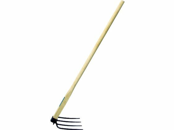 【レビュー投稿で100円OFFクーポン】送料無料【お取り寄せ】GS 堆肥万能鍬(4本爪)1200mm柄 4085 鍬 くわ ホー 農具 農業資材 園芸用品 作業用品 工具