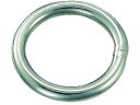 【店内全品ポイント2倍★16日9:59迄】 【お取り寄せ】TRUSCO ステンレス 丸リンク 線径4mm 内径55mm TMR-4-55 接合金物 接合金物 土...