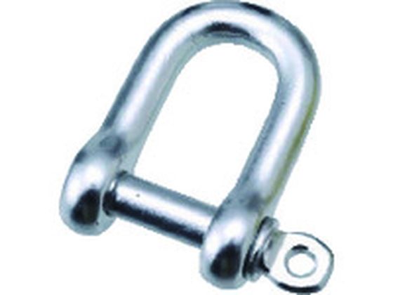 【ブラックフライデー限定★27日9:59迄店内ポイント2倍】【お取り寄せ】水本 アルミシャックル(シルバー) 呼び8mm B-2526 ターンバックル シャック...