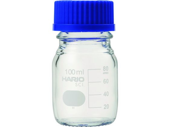 【マラソン限定★2000円クーポン＆ポイント2倍】【お取り寄せ】HARIO 耐熱ねじ口瓶 100ml NBO-100-SCI ..