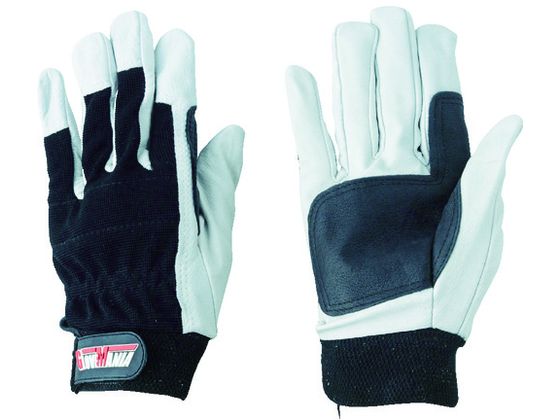 【ブラックフライデー限定★27日9:59迄店内ポイント2倍】【お取り寄せ】川西 プロコンボレザーメカニックグローブ 1P LLサイズ 2397-LL 豚革手袋 革手袋 合皮手袋 PU手袋 作業用手袋