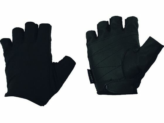 【マラソン限定★ポイント2倍】【お取り寄せ】フーバー シンセティックレザーグローブ 5フィンガーレスモデル 黒 L FB-61 合成皮革手袋 革手袋 合皮手袋 PU手袋 作業用手袋