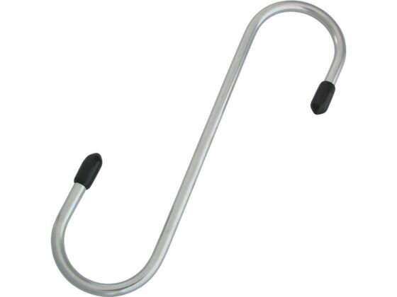 【レビュー投稿で100円OFFクーポン】【お取り寄せ】水本 ステンレス Sカンロング 全長120mm B-364 Sカン S字フック ネット用フック ピン フック 掲示物留め 吊下げ POP 掲示