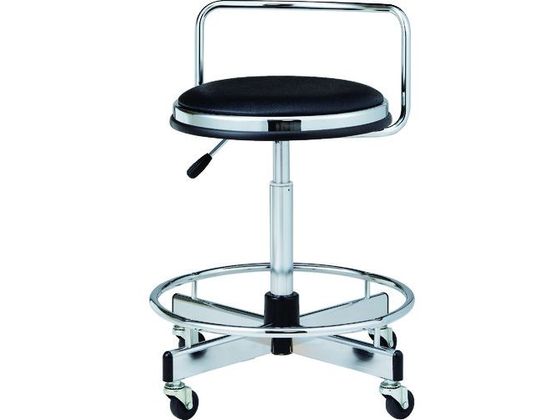 【レビュー投稿で100円OFFクーポン】送料無料 【お取り寄せ】ノーリツ 製図用チェア 黒 TD-16LN-Z キャスタースツール 丸椅子 スツール オフィスチェア オフィス家具