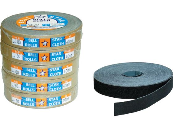 【レビュー投稿で100円OFFクーポン】【お取り寄せ】ベルスター ロールペーパー40幅#180 BR40-180 シート研磨材 研削研磨用品 作業用品 工具