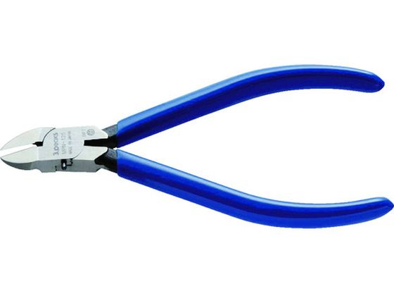 【ブラックフライデー限定★27日9:59迄店内ポイント2倍】【お取り寄せ】スリーピークス マイクロプラスチックニッパ(バネ付) 125mm MPN-125 ニッパ ペンチ プライヤー 作業用品 工具