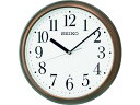 【レビュー投稿で100円OFFクーポン】【お取り寄せ】SEIKO スタンダード電波掛時計 KX218B 茶色 直径305mm 掛け時計 時計