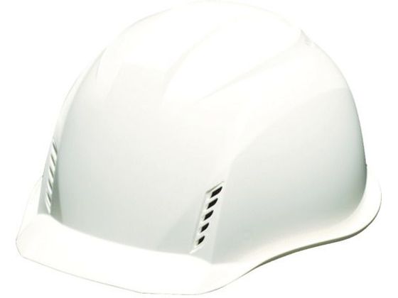 【マラソン限定クーポン★11日9:59迄ポイント2倍】【お取り寄せ】TRUSCO 遮熱ヘルメット 涼帽 KP型 通気孔付 白 ヘルメット 安全保護具 作業